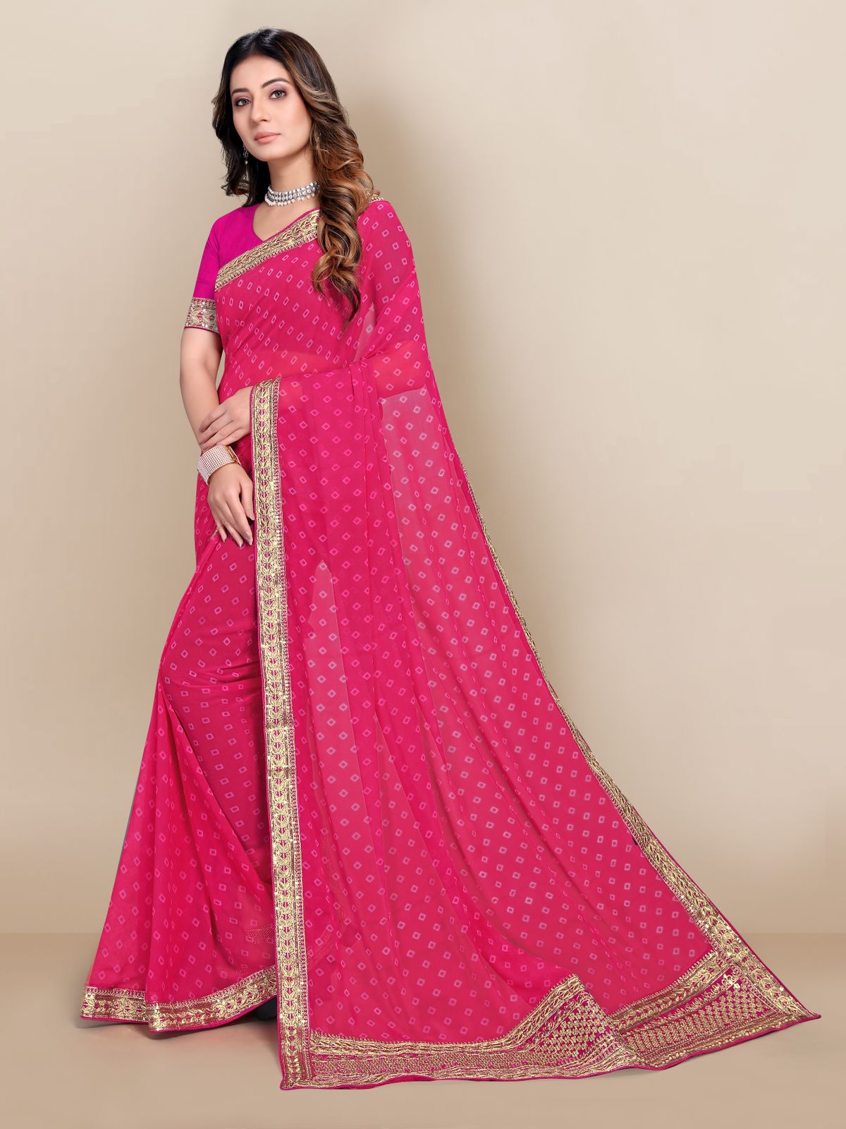 Vivera Allys Ethnic Wear Georgette Designer Latest Saree Collection